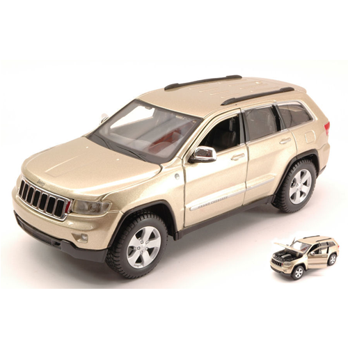 JEEP GRAND CHEROKEE LAREDO 2011 GOLD 1:24 Maisto Auto Stradali Modellino