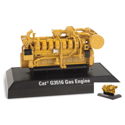 CAT G3516 GAS ENGINE 1:25 Diecast Master Mezzi Industriali Modellino