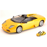 LAMBORGHINI MURCIELAGO ROADSTER 2004 YELLOW 1:24 MotorMax Auto Stradali Modellino