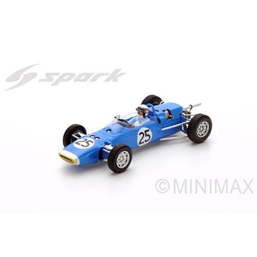 MATRA MS1 N.25 TEST GOODWOOD 1966 JACKIE STEWART 1:43 Spark Model Formula 1 Modellino