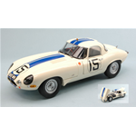 JAGUAR E TYPE LIGHTWEIGHT N.15 9th LE MANS 1963 CUNNINGHAM-GROSSMAN 1:18 Paragon Models Auto Competizione Modellino
