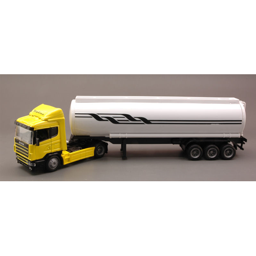 CAMION SCANIA R124/400 PETROLEUM TRANSPORT 1:43 New Ray Camion Modellino