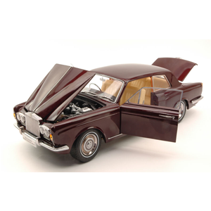 ROLLS ROYCE SILVER SHADOW MPW COUPE' 1965-76 BURGUNDY 1:18 Paragon Models Auto Stradali Modellino