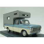 FORD F100 1968 CAMPER 1:43 Neo Scale Models Campers-Roulottes Die Cast Modellino