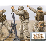 FIGURE MODERN US ARMY US MARINE M252 KIT 1:35 Trumpeter Kit Figure Militari Die Cast Modellino