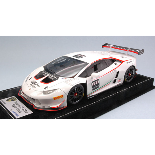 LAMBORGHINI HURACAN N.63 SEPANG 2014 1:18 Looksmart Auto Competizione Modellino