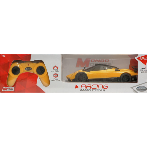 PAGANI ZONDA YELLOW RADIOCOMANDO 1:24 Mondo Motors Radiocomando Modellino