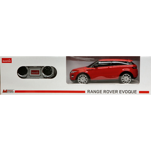 RANGE ROVER EVOQUE RED RADIOCOMANDO 1:24 Mondo Motors Radiocomando Modellino