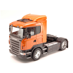 SCANIA R470 METALLIC DARK ORANGE 1:32 Welly Camion Modellino