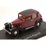 LANCIA AUGUSTA 1933 MAROON/BLACK 1:43 Norev Auto Stradali Modellino