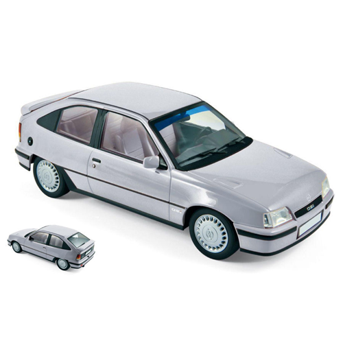OPEL KADETT GSI 1987 SILVER 1:18 Norev Auto Stradali Modellino