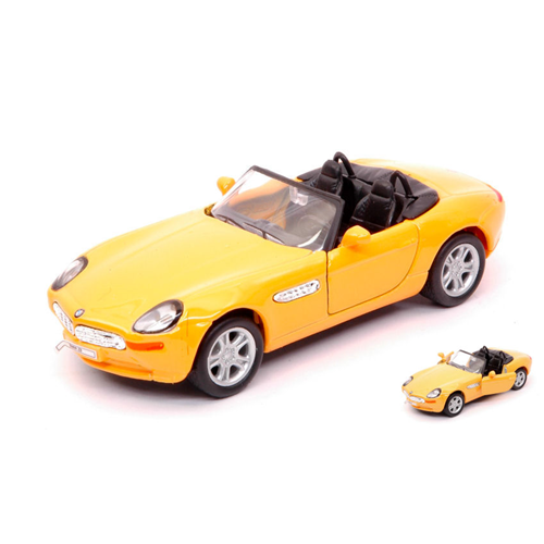 BMW Z8 YELLOW cm 11 Welly Auto Stradali Modellino