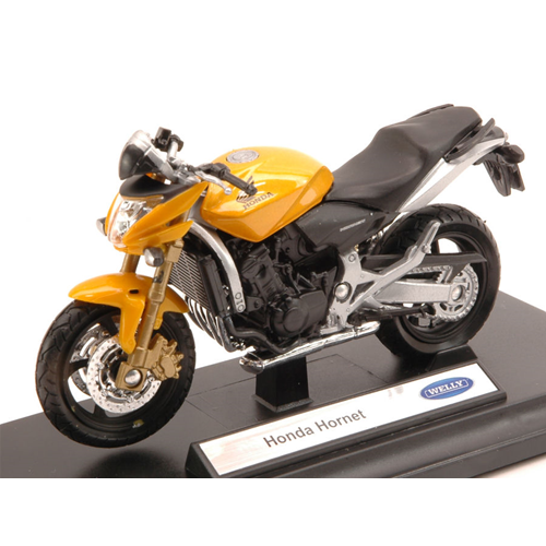HONDA HORNET 2007 1:18 Welly Moto Modellino