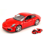 PORSCHE 911 2012 RED 1:24 Rastar Auto Stradali Die Cast Modellino