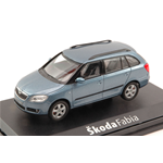 SKODA FABIA COMBI II 2007 SATIN GREY METALLIC 1:43 Abrex Auto Stradali Modellino