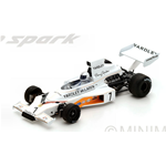 MC LAREN M23 D.HULME 1973 N.7 WINNER SWEDISH GP 1:43 Spark Model Formula 1 Modellino
