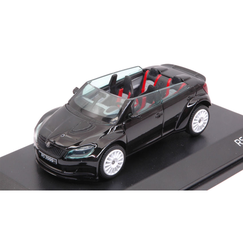 SKODA RS 2000 CONCEPT CAR BLACK 1:43 Abrex Auto Stradali Modellino