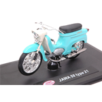 SCOOTER JAWA 50 TYPE 21 1964 ACQUAMARINE 1:18 Abrex Moto Modellino