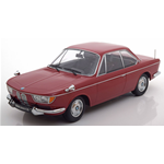 BMW 2000 CS 1965 DARK RED LIM.1000 PCS 1:18 KK Scale Auto Stradali Modellino