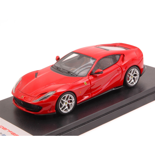 FERRARI 812 SUPERFAST ROSSO SCUDERIA (SHINY) 1:43 Looksmart Auto Stradali Modellino