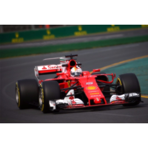 FERRARI SF70-H S.VETTEL 2017 N.5 WINNER AUSTRALIAN GP 1:43 Looksmart Formula 1 Modellino