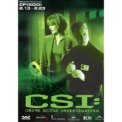 C.S.I. - Scena Del Crimine - Stagione 02 #02 (Eps 13-23) (3 Dvd) [Dvd Usato]