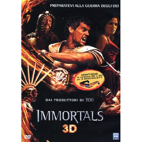 Immortals (3D) (2 Dvd)  [DVD Usato]