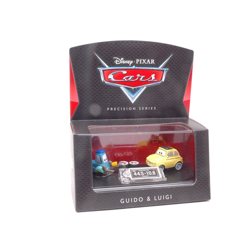 GUIDO & LUIGI DISNEY CARS 1:43 Hot Wheels Movie Modellino