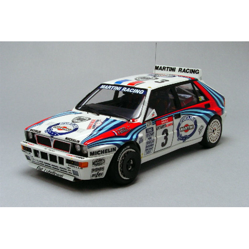 LANCIA SUPER DELTA N.3 OR N.7 1992 WRC MAKES CHAMPION KIT 1:24 Hasegawa Kit Auto Modellino