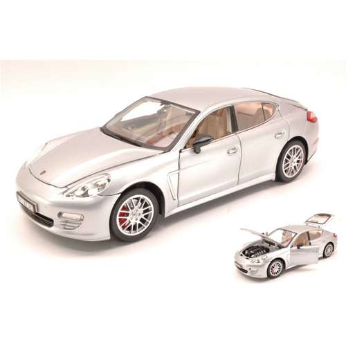 PORSCHE PANAMERA 2013 SILVER 1:18 MZ Model Auto Stradali Modellino