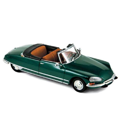CITROEN DS 21 CABRIOLET 1971 FOREST GREEN 1:43 Norev Auto Stradali Modellino
