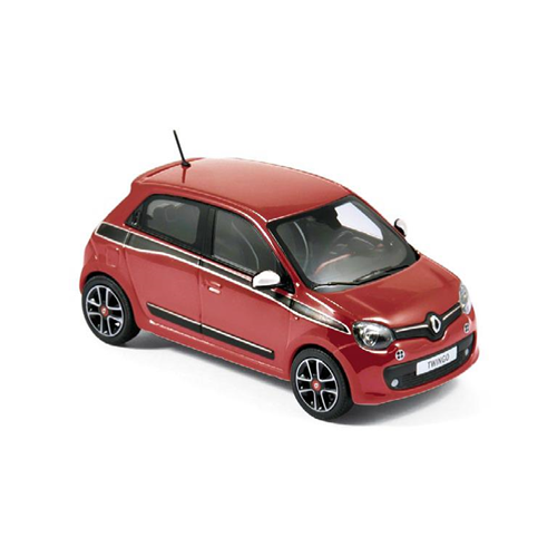 RENAULT TWINGO "SPORT PACK" 2014 FLAMME RED 1:43 Norev Auto Stradali Modellino