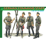 GERMAN COMMAND STAFF KIT 1:35 Dragon Kit Figure Militari Modellino
