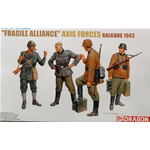FRAGILE ALLIANCE BALKANS 1943 KIT 1:35 Dragon Kit Figure Militari Die Cast Modellino