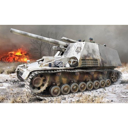 SD.KFZ 165 HUMMEL INITIAL PRODUCTION W/WINTERKETTEN KIT 1:35 Dragon Kit Mezzi Militari Modellino