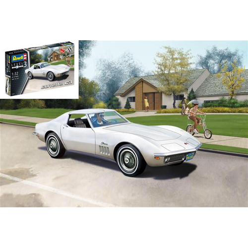 CORVETTE C3 KIT 1:32 Revell Kit Auto Modellino