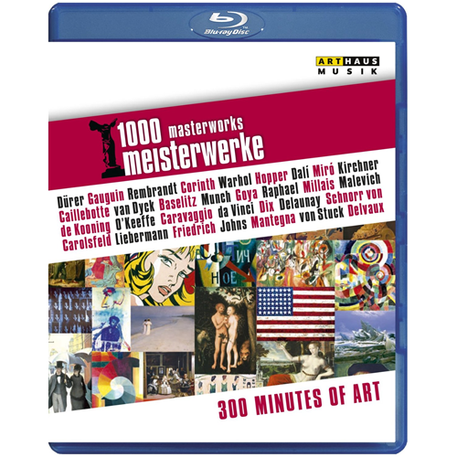 1000 Masterworks - 300 Minutes Of Arts  [Blu-Ray Nuovo]