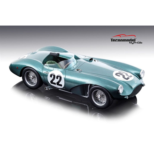 ASTON MARTIN DB3 S N.22 WINNER GP SPA 1955 P.FRERE 1:18 Tecnomodel Auto Competizione Modellino