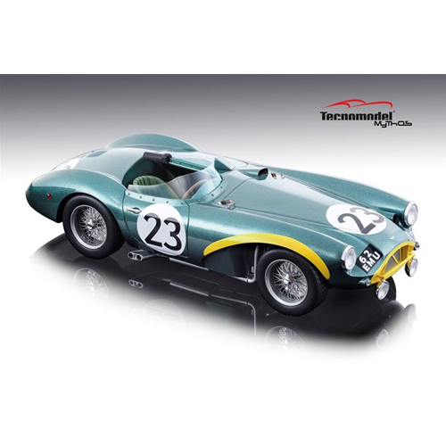 ASTON MARTIN DB3 S N.23 2nd LE MANS 1955 P.COLLINS-P.FRERE 1:18 Tecnomodel Auto Competizione Modellino