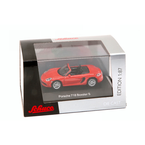 PORSCHE 718 BOXSTER S RED 1:87 Schuco Auto Stradali Modellino