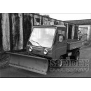 MULTICAR M25 SNOWPLOW 1980 ORANGE 1:43 IST Models Camion Modellino