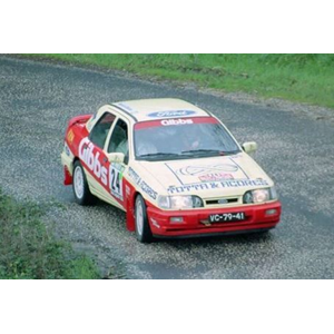 FORD SIERRA N.24 12th RALLY PORTUGAL 1991 F.PERES-R.CALDEIRA 1:43 Trofeu Auto Rally Modellino