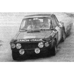 LANCIA FULVIA 1600 S 2nd RALLY PORTUGAL 1971 S.LAMPINEN-J.DAVENPORT 1:43 Trofeu Auto Rally Modellino