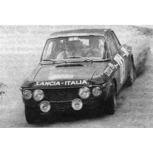 LANCIA FULVIA 1600 S 2nd RALLY PORTUGAL 1971 S.LAMPINEN-J.DAVENPORT 1:43 Trofeu Auto Rally Modellino