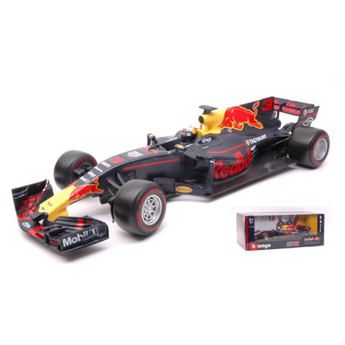 RED BULL RB13 DANIEL RICCIARDO 2017 N.3 1:18 Burago Formula 1 Modellino