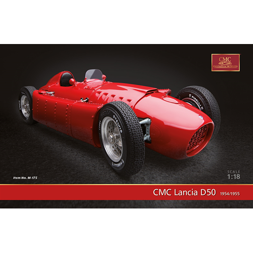 FERRARI D50 1954-55 PRESS VERSION RED 1:18 CMC Auto Competizione Modellino
