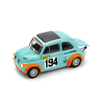 FIAT 595 SS ABARTH N.194 PIEVE S.STEFANO-P.SO D.SPINO 1971 V.GATTAFONI 1:43 Brumm Auto Competizione Modellino