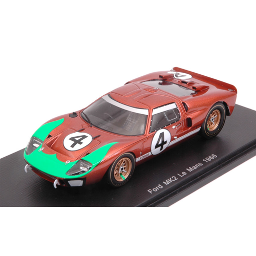 FORD MK2 N.4 DNF LE MANS 1966 M.DONOHUE-P.HAWKINS 1:43 Spark Model Auto Competizione Modellino