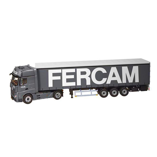 MERCEDES ACTROS 6x2 FH25 RED 1:50 NZG Camion Modellino
