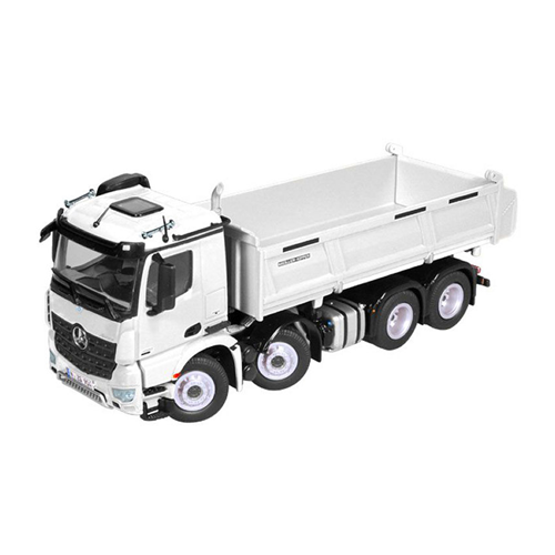 MERCEDES AROCS 4-A-TIPPER 8x4 WHITE 1:50 NZG Camion Modellino